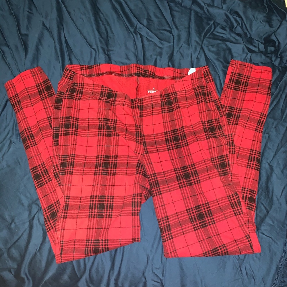 Torrid plaid leggings
